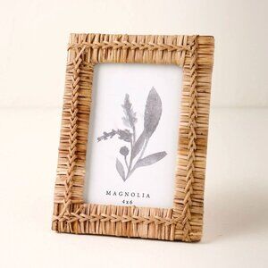 Magnolia 4"x6" Rattan Photo Frame - Joanna Gaines - Magnolia Market‎